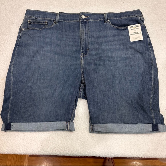 Signature by Levi Strauss Pants - Women’s Levi’s Bermuda Jean Shorts